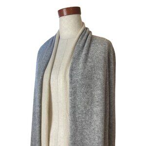 Bloomingdale’s womens cashmere open front long cardigan XS